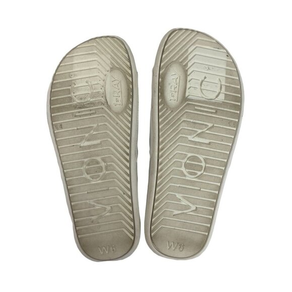 Vionic Keira Slide Sandals Slip On White Size 6 Nordstrom Shoe Minimalist Slides - Picture 7 of 10